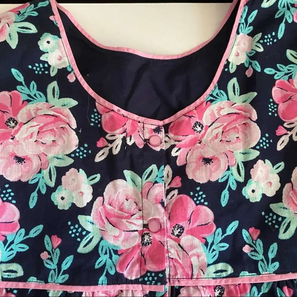 Crown & Ivy kids top floral bell sleeves bow NWT M